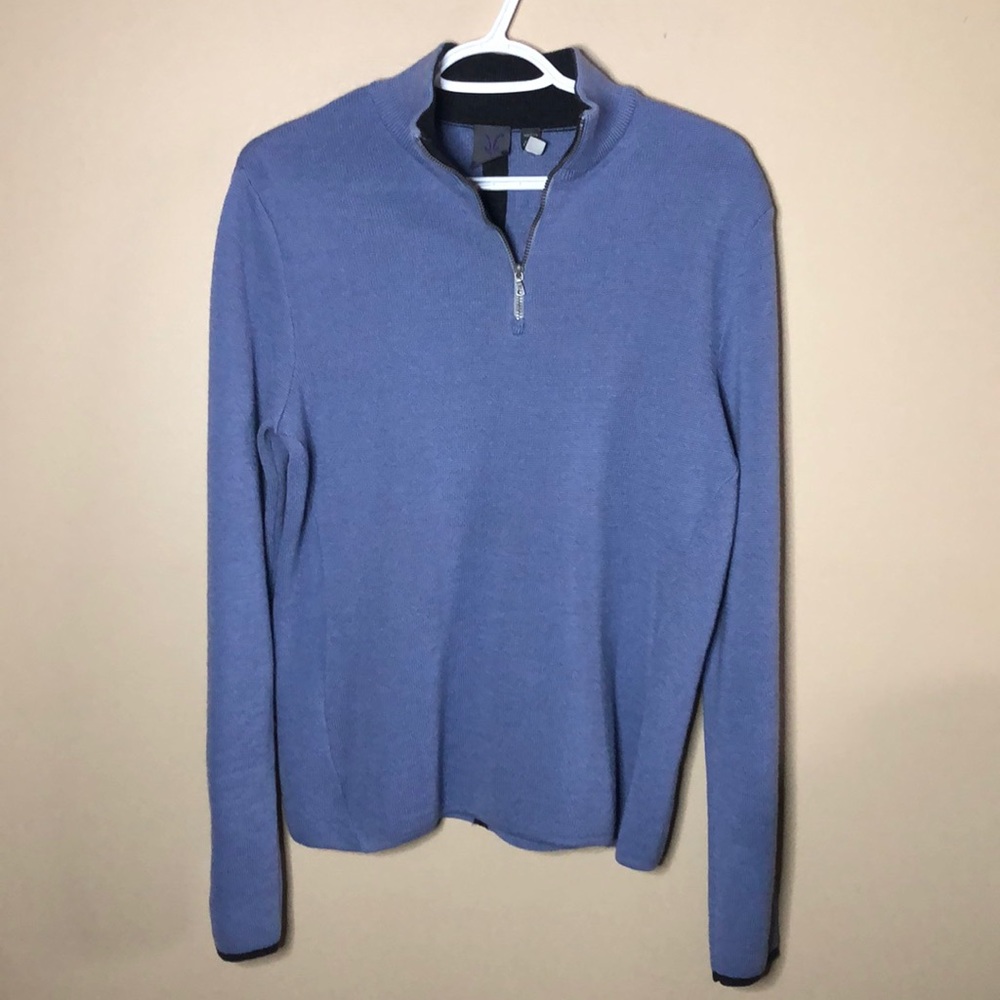 Ibex 100% merino wool 1/2 zip pullover
